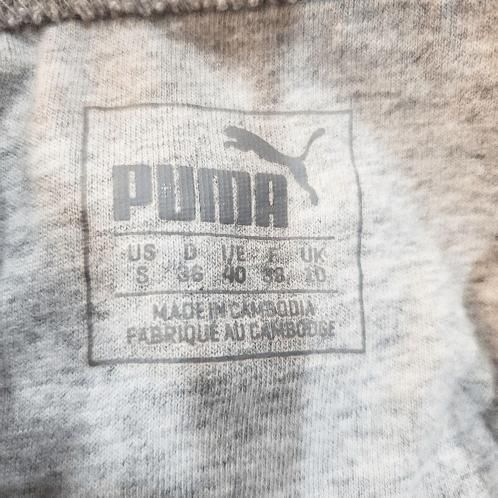 PUMA Grey Sweatshirt Size Small - Picture 5 of 7